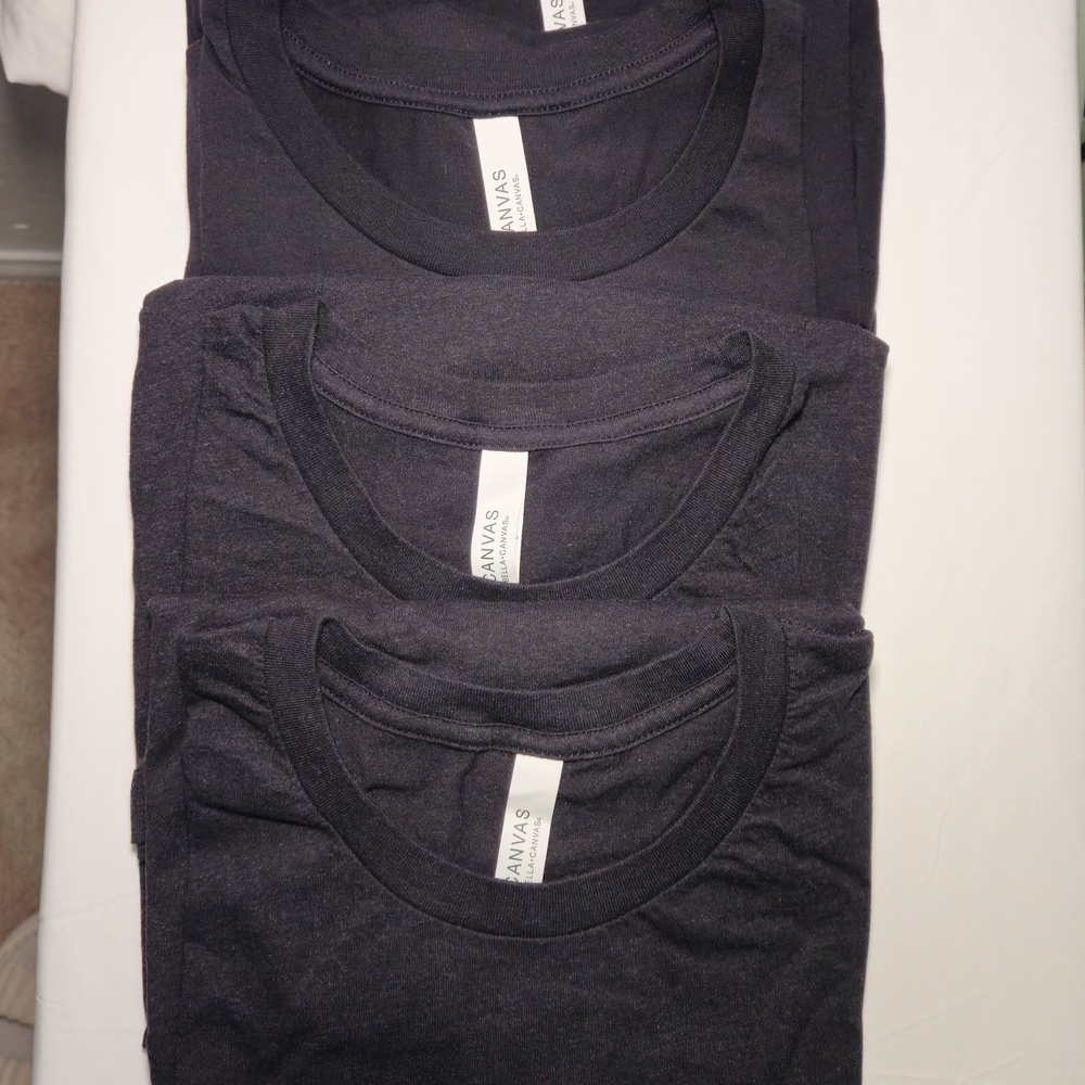 Black Crew Neck T-Shirts